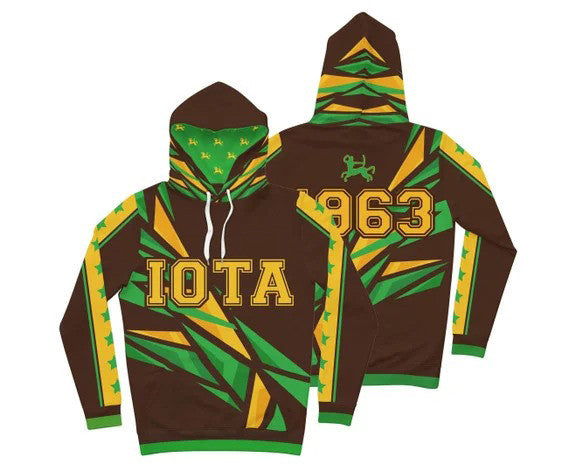 Fraternity Hoodie - Iota Phi Theta Fraternity Modern Angels Hoodie