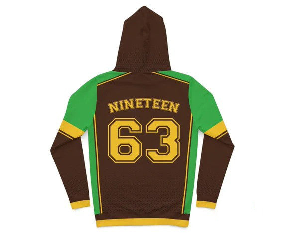 Fraternity Hoodie - Iota Phi Theta Fraternity Varsity Letters Hoodie