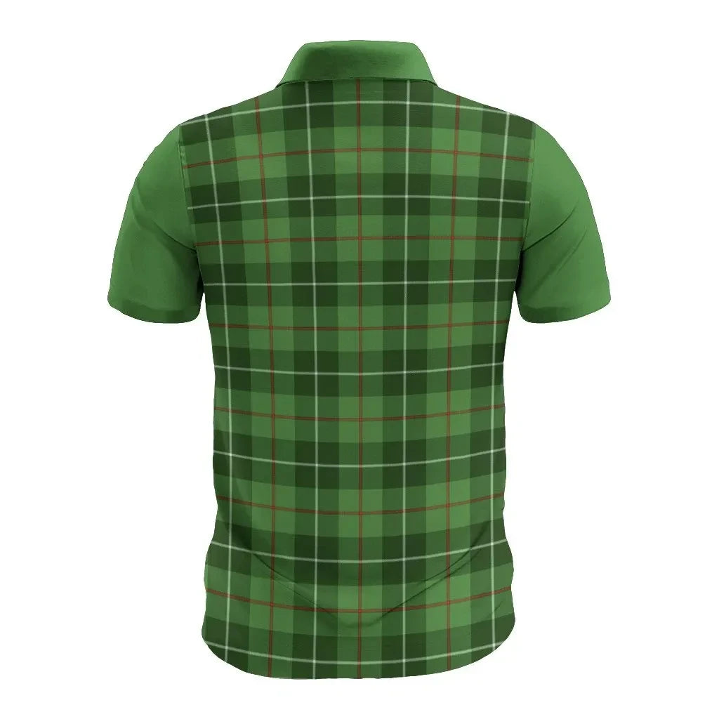 Tartan Polo - Clephane (or Clephan) Plaid Mens Polo Shirt - Clan Crest