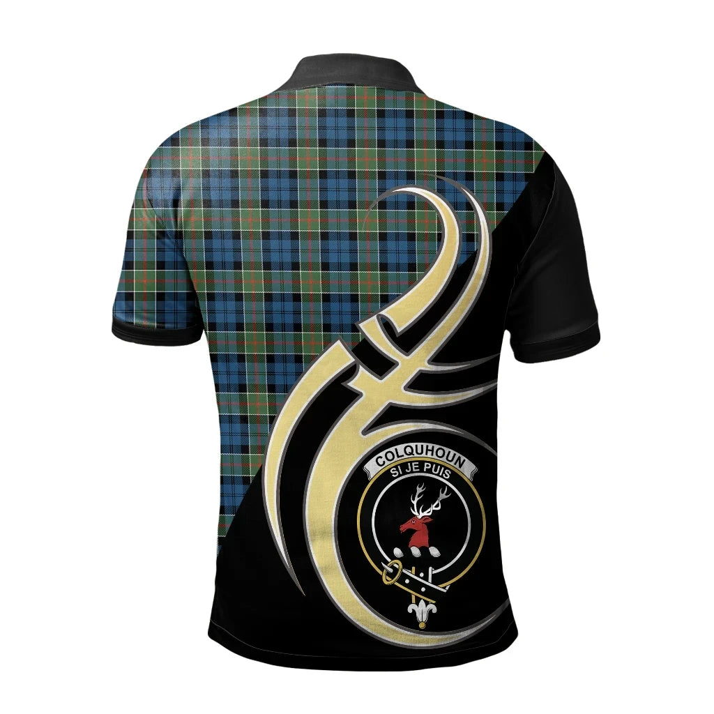 Colquhoun Ancient Clan Believe In Me Polo Shirt