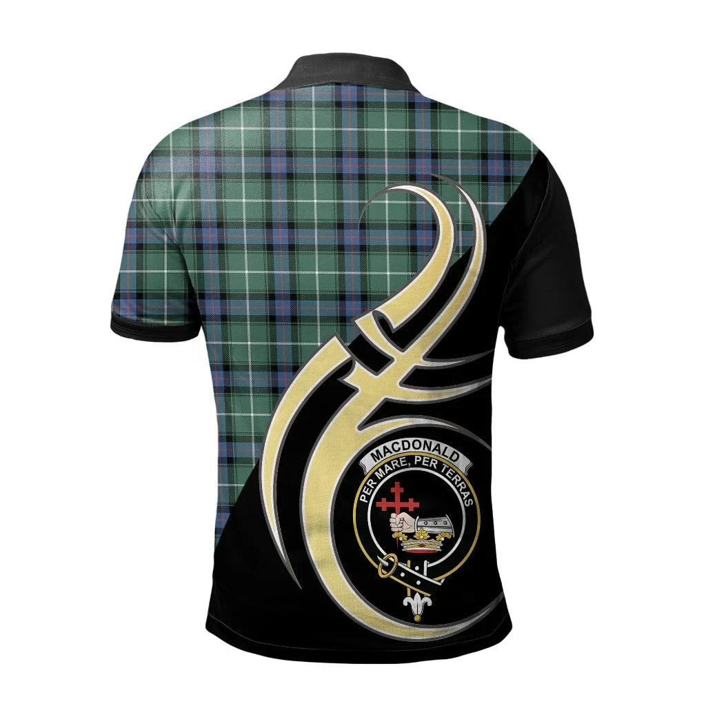 MacDonald of the Isles Hunting Ancient Clan Believe In Me Polo Shirt