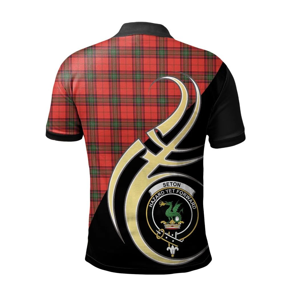 Seton Modern Clan Believe In Me Polo Shirt