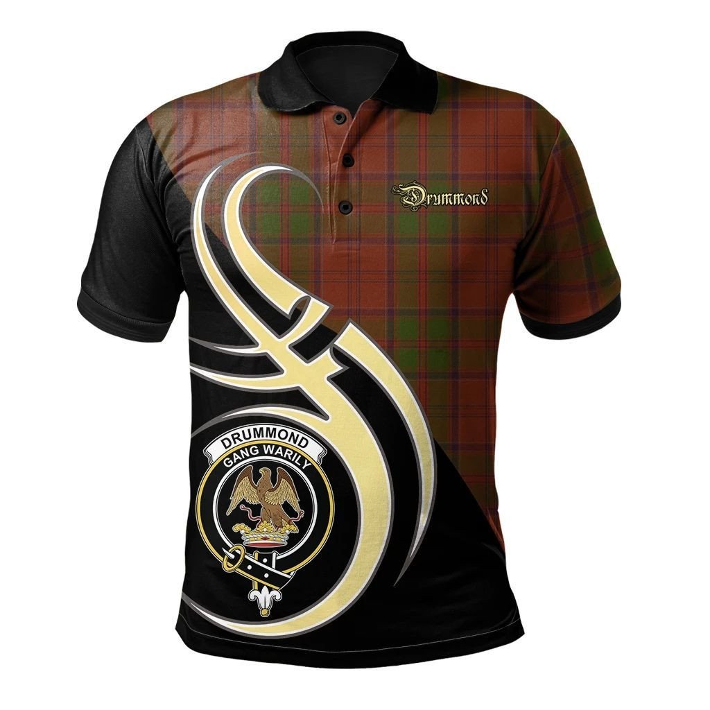 Drummond Clan Clan Believe In Me Polo Shirt