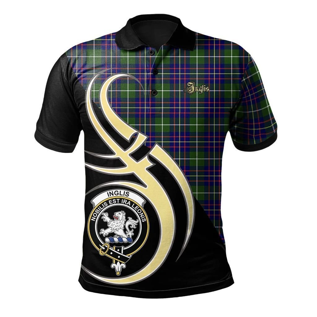 Inglis Modern Clan Believe In Me Polo Shirt
