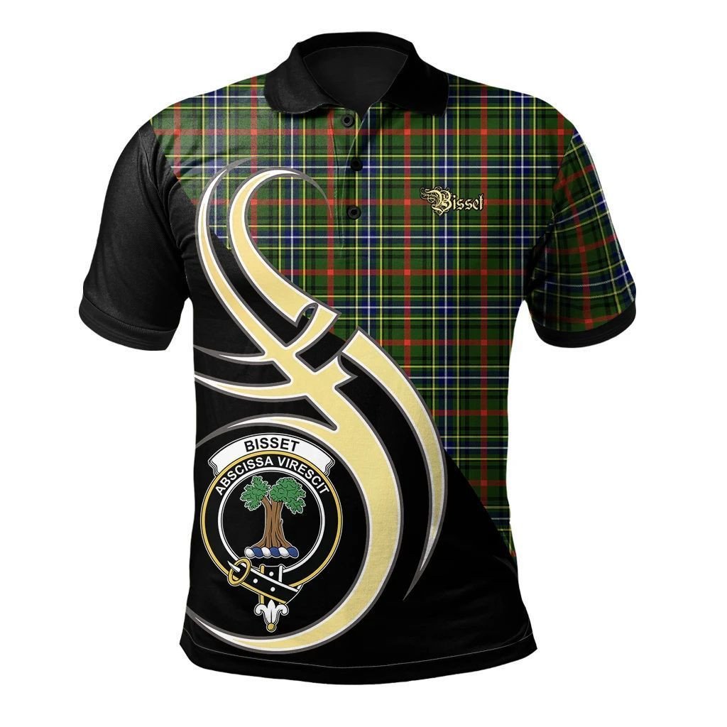 Bisset Clan Believe In Me Polo Shirt