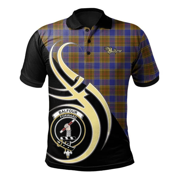 Balfour Modern Clan Believe In Me Polo Shirt