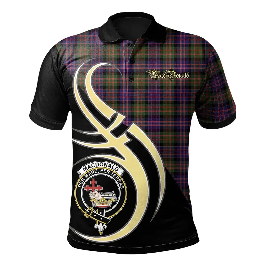 MacDonald Modern Clan Believe In Me Polo Shirt