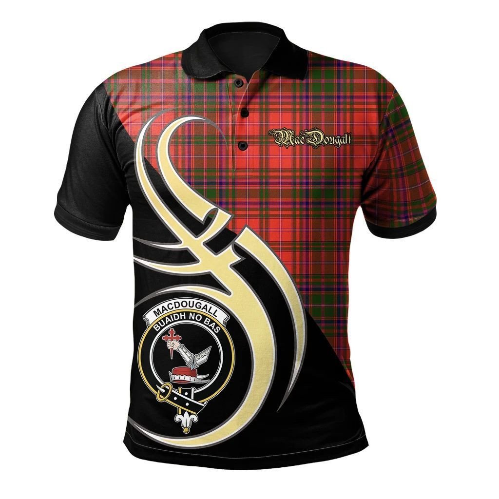 MacDougall Modern Clan Believe In Me Polo Shirt