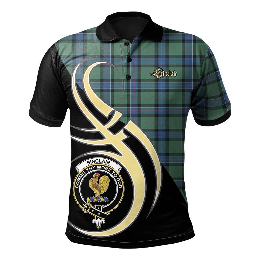 Sinclair Hunting Ancient Clan Believe In Me Polo Shirt
