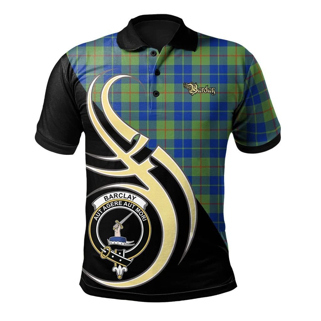 Barclay Hunting Ancient Clan Believe In Me Polo Shirt