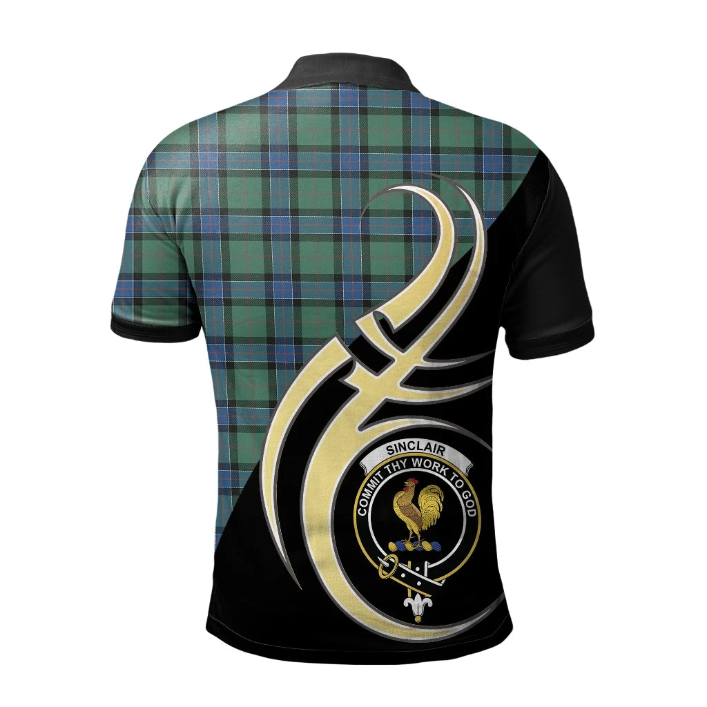 Sinclair Hunting Ancient Clan Believe In Me Polo Shirt