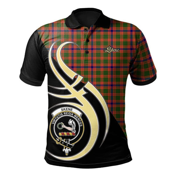 Skene Modern Clan Believe In Me Polo Shirt