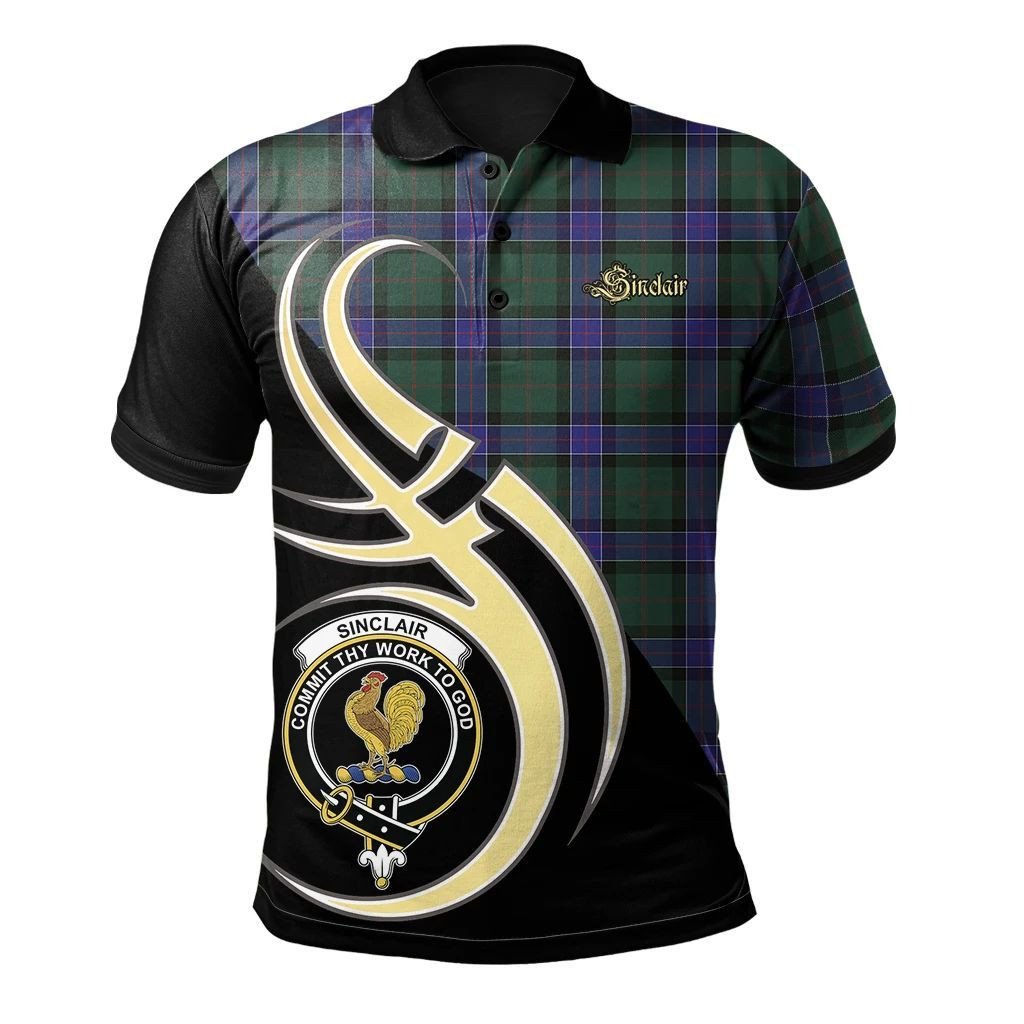 Sinclair Hunting Modern Clan Believe In Me Polo Shirt