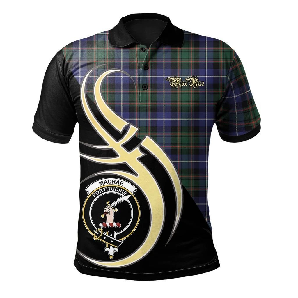 MacRae Hunting Modern Clan Believe In Me Polo Shirt