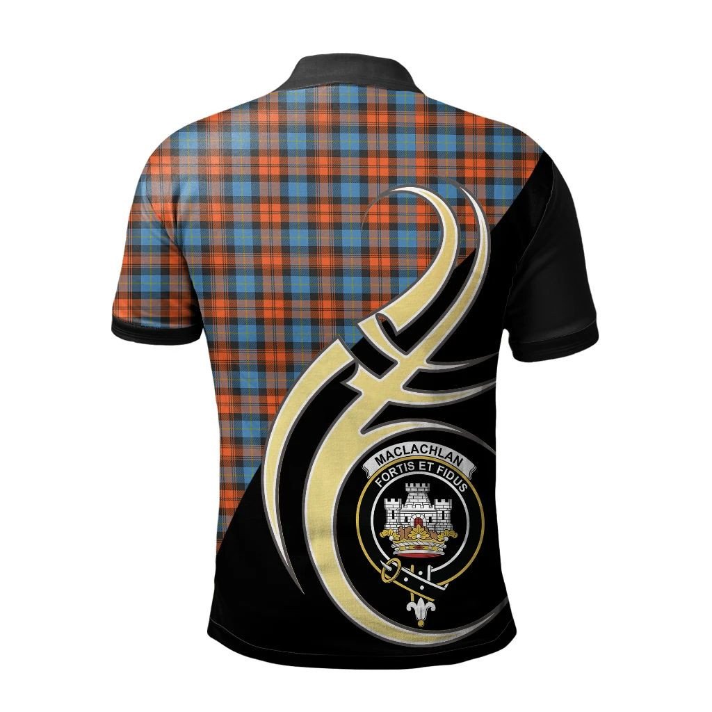 MacLachlan Ancient Clan Believe In Me Polo Shirt