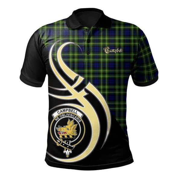 Campbell of Breadalbane Modern Clan Believe In Me Polo Shirt