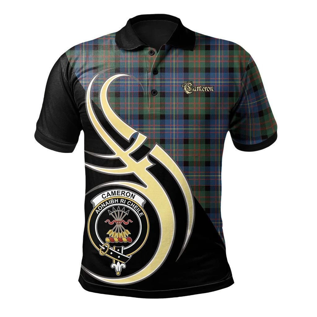 Cameron of Erracht Ancient Clan Believe In Me Polo Shirt
