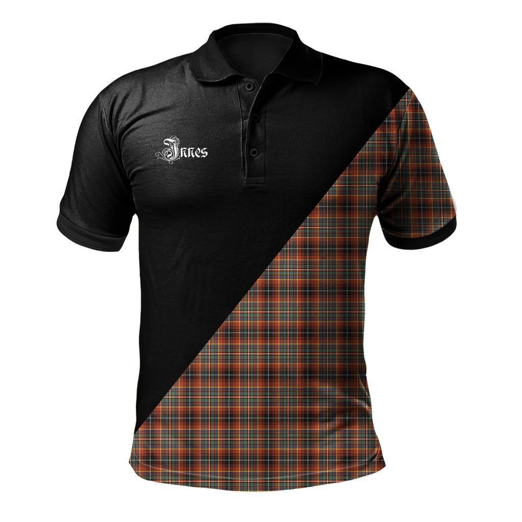 Innes Ancient Clan Military Logo Polo Shirt