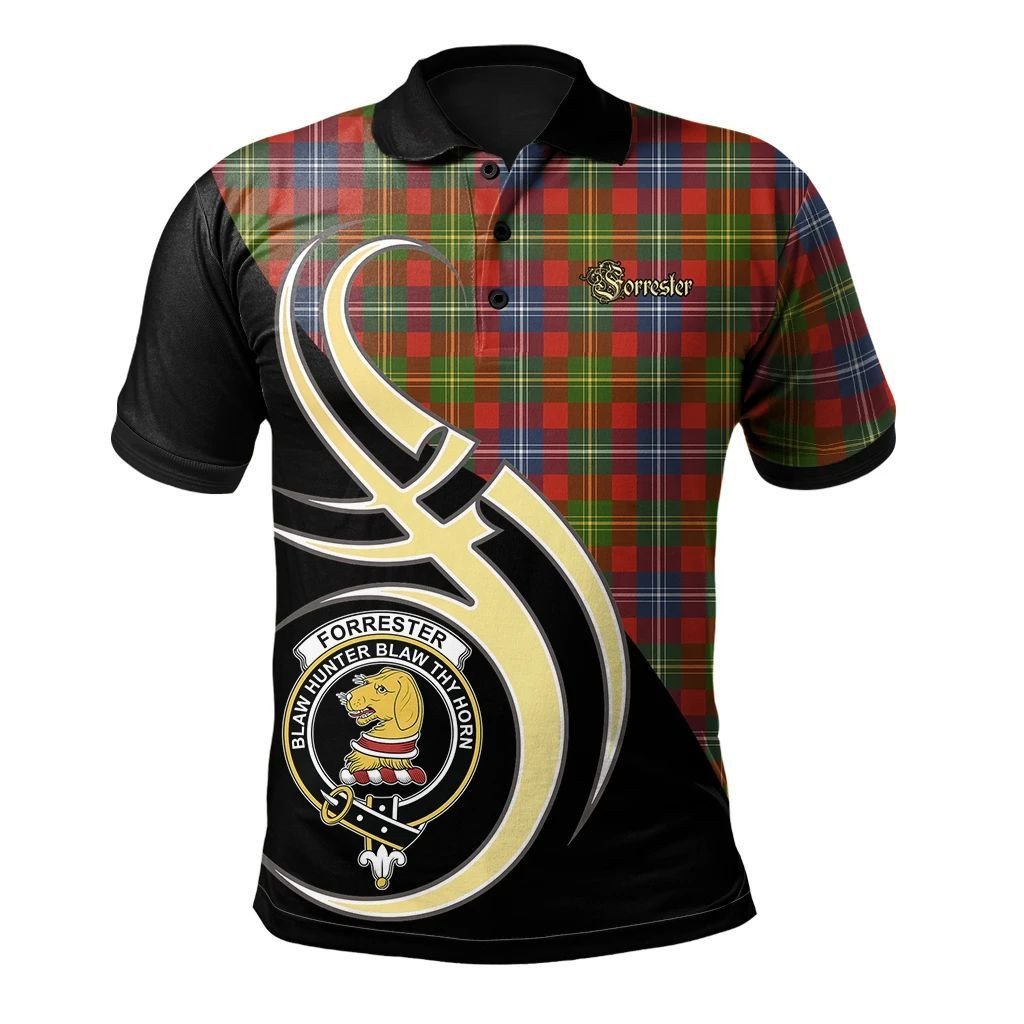 Forrester Clan Believe In Me Polo Shirt