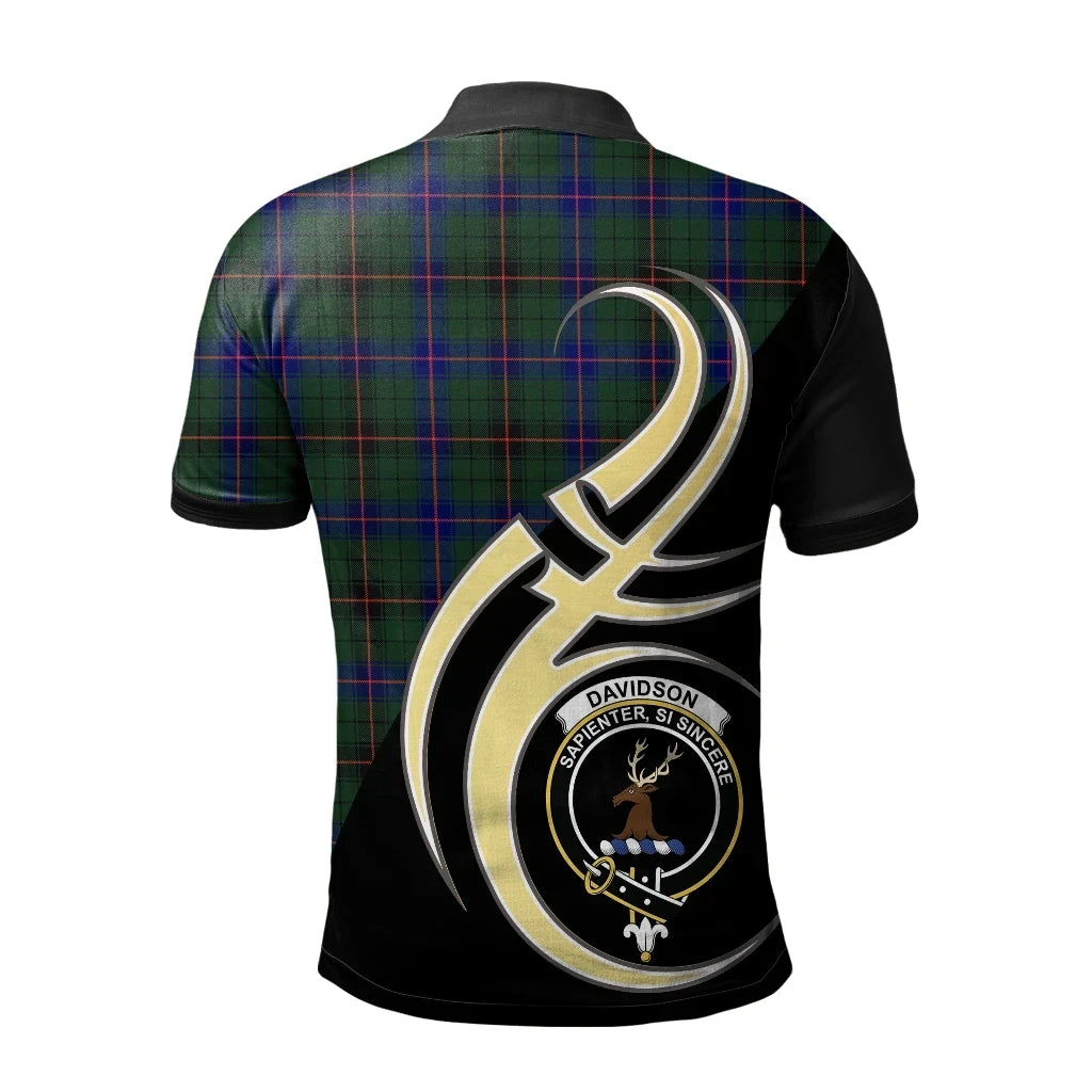 Davidson Modern Clan Believe In Me Polo Shirt