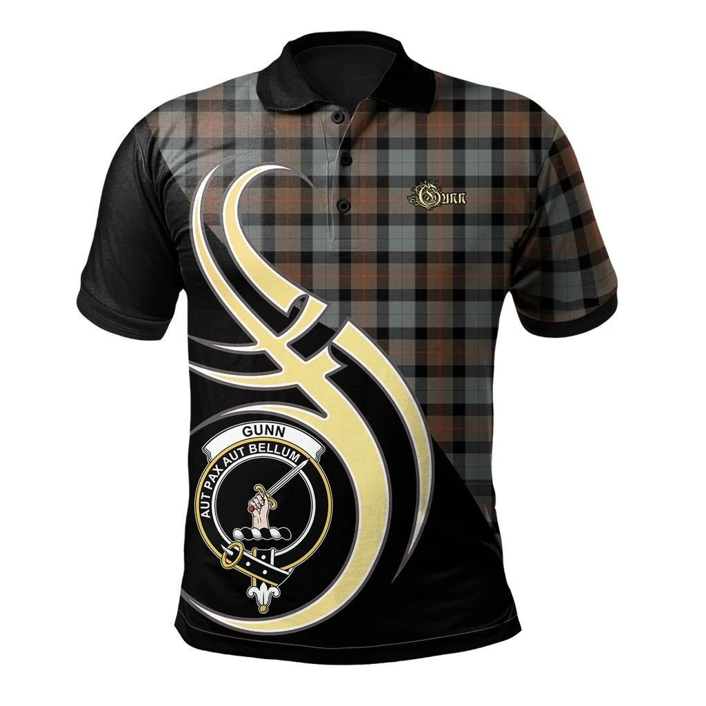 Gunn Weathered Clan Believe In Me Polo Shirt