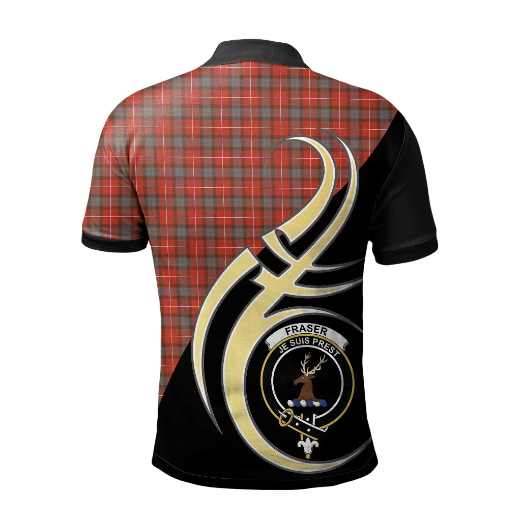 Fraser Weathered Clan Believe In Me Polo Shirt