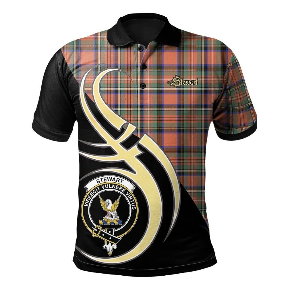 Stewart Royal Ancient Clan Believe In Me Polo Shirt
