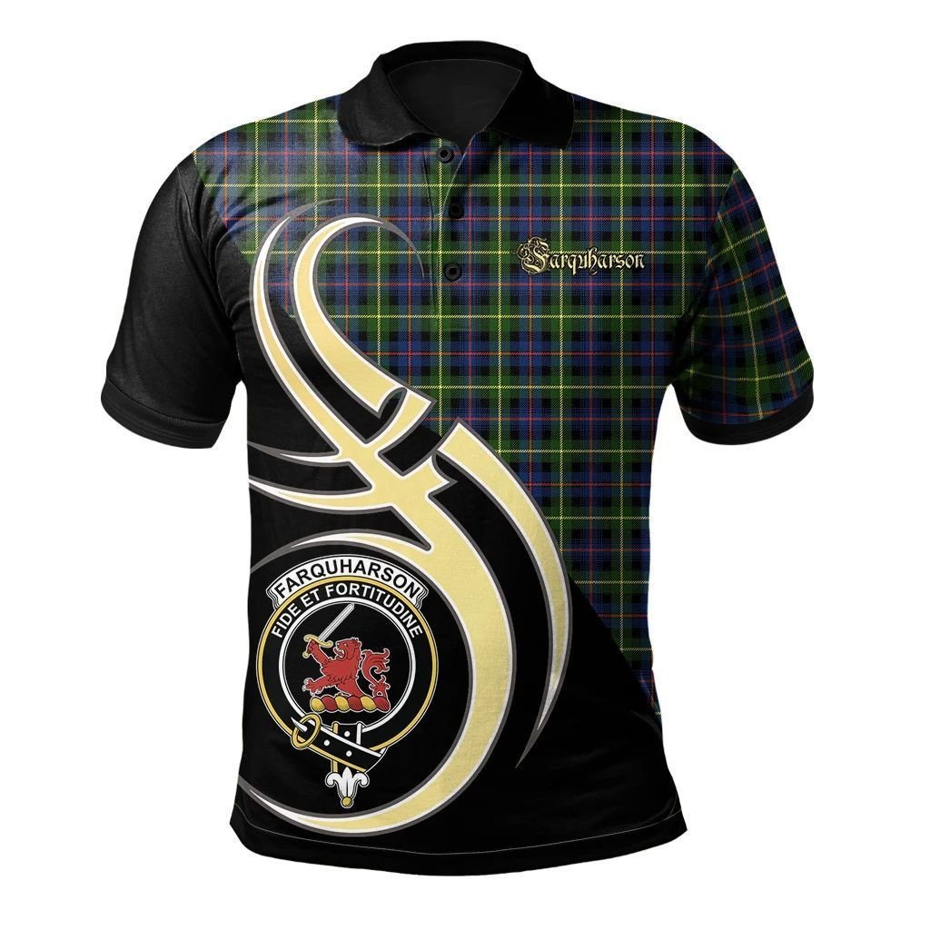 Farquharson Modern Clan Believe In Me Polo Shirt