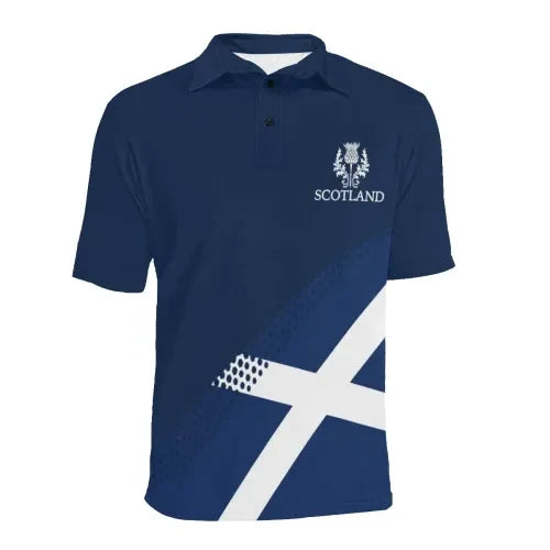 Adair Clan Polo Shirt, Scottish Tartan Adair Clans Polo Shirt Lion Style
