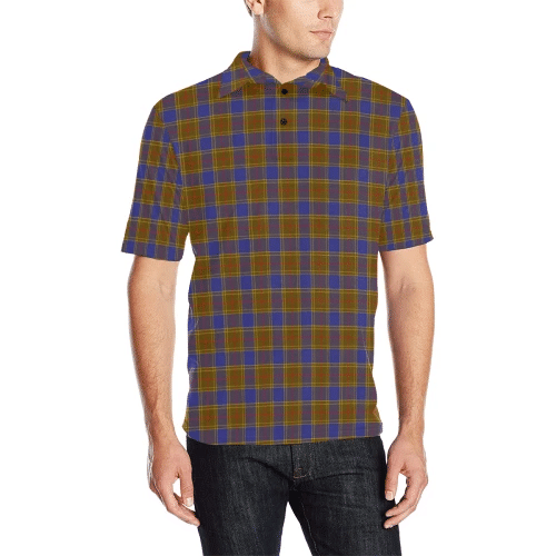 Balfour Modern Tartan Polo Shirt