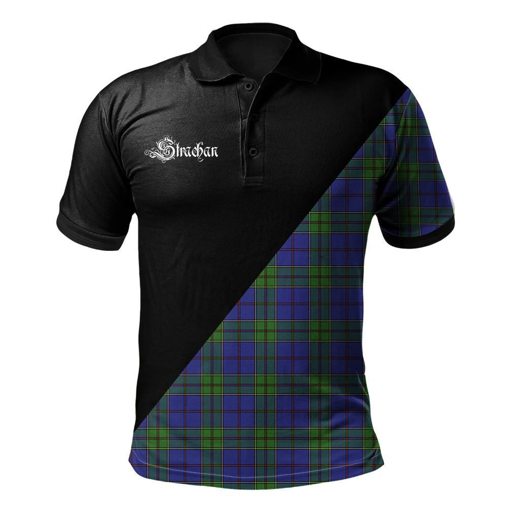 Strachan Clan Military Logo Polo Shirt