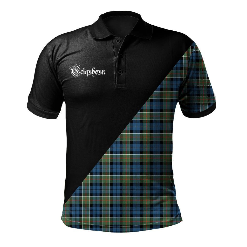 Colquhoun Ancient Clan Military Logo Polo Shirt