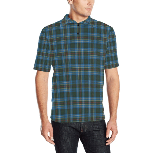 Cockburn Modern  Tartan Polo Shirt