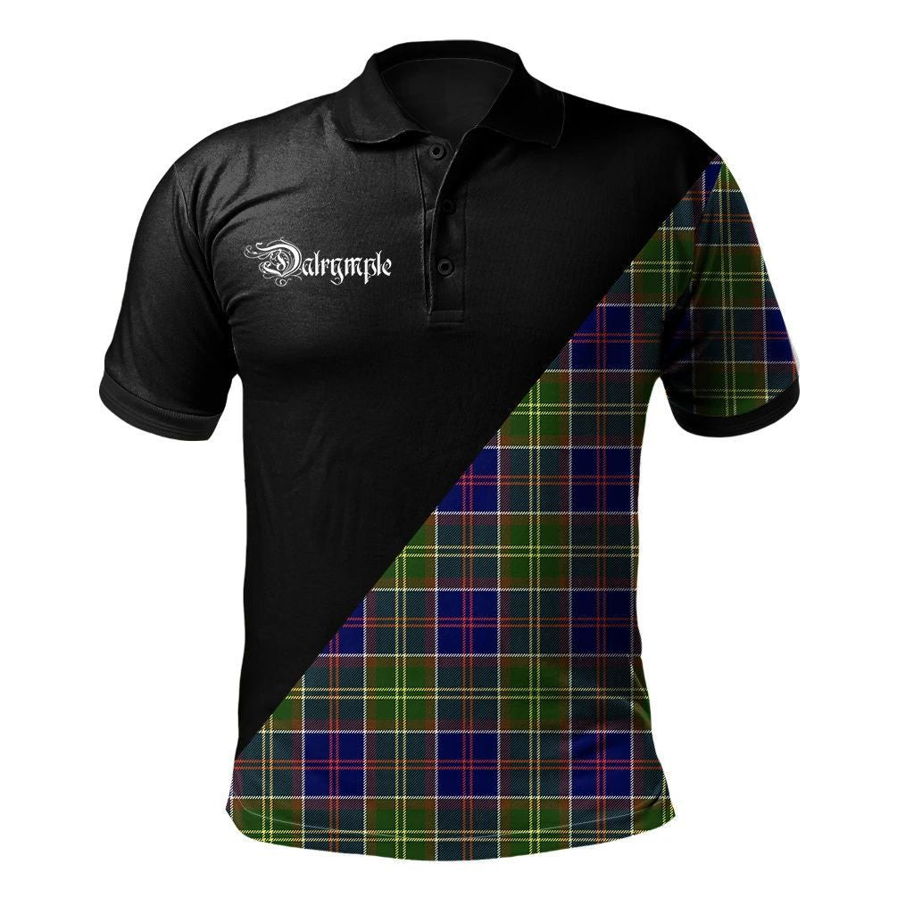 Dalrymple Clan Military Logo Polo Shirt