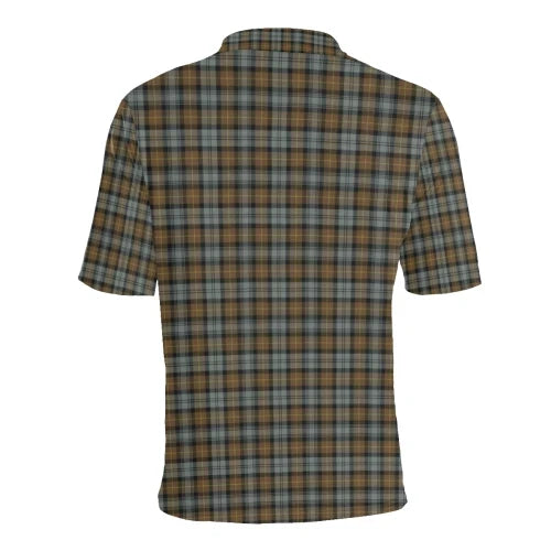 Gordon Weathered Clan Polo Shirt, Scottish Tartan Gordon Weathered Clans Polo Shirt