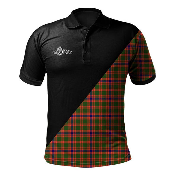 Skene Modern Clan Military Logo Polo Shirt