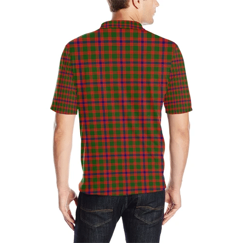 Skene Modern Clan Polo Shirt, Scottish Tartan Skene Modern Clans Polo Shirt Badge Style