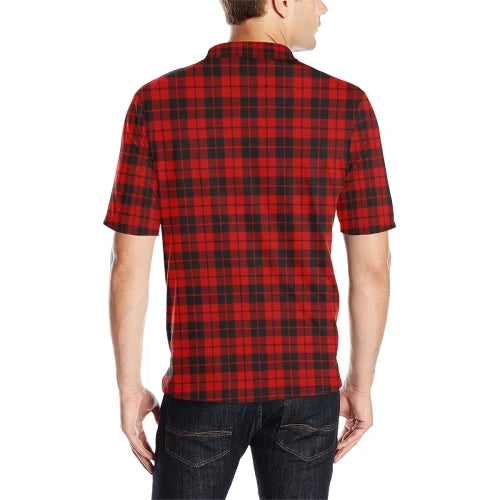 Ettrick District Clan Polo Shirt, Scottish Tartan Ettrick District Clans Polo Shirt