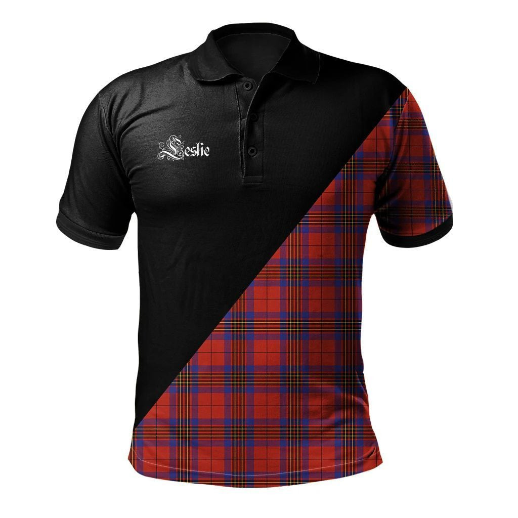 Leslie Modern Clan Military Logo Polo Shirt