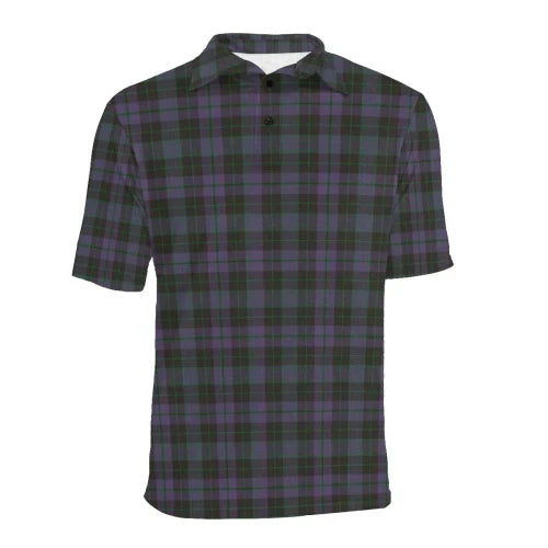 Clergy Green Clan Polo Shirt, Scottish Tartan Clergy Green Clans Polo Shirt