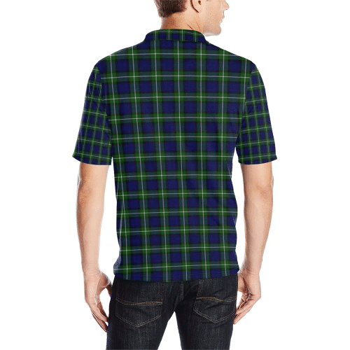Bannerman Clan Polo Shirt, Scottish Tartan Bannerman Clans Polo Shirt Badge Style