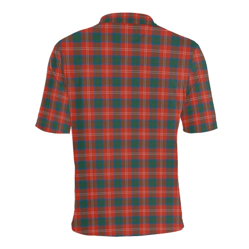 Chisholm Ancient Clan Polo Shirt, Scottish Tartan Chisholm Ancient Clans Polo Shirt