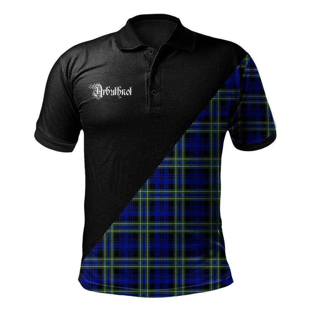 Arbuthnot Modern Clan Military Logo Polo Shirt