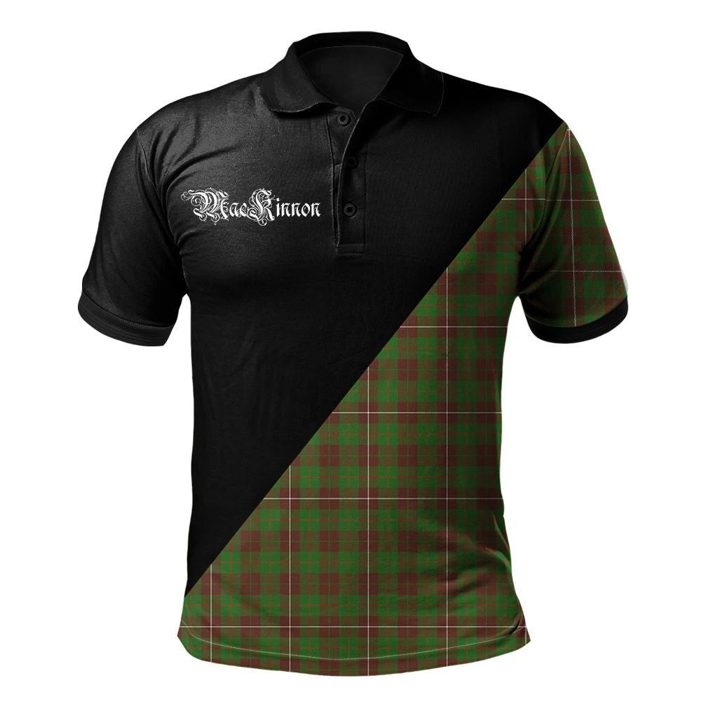 MacKinnon Hunting Modern Clan Military Logo Polo Shirt