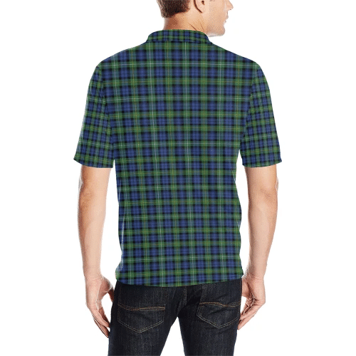 Campbell Argyll Ancient Clan Polo Shirt, Scottish Tartan Campbell Argyll Ancient Clans Polo Shirt