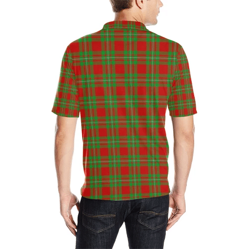 Callander Modern Clan Polo Shirt, Scottish Tartan Callander Modern Clans Polo Shirt Badge Style