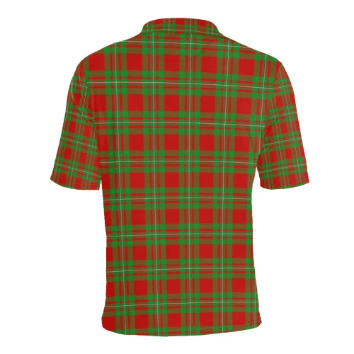 Callander Modern Clan Polo Shirt, Scottish Tartan Callander Modern Clans Polo Shirt Badge Style
