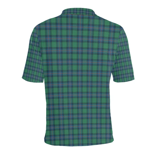 Shaw Of Sauchie Clan Polo Shirt, Scottish Tartan Shaw Of Sauchie Clans Polo Shirt Badge Style