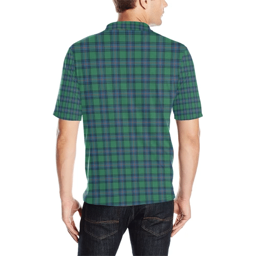 Shaw Of Sauchie Clan Polo Shirt, Scottish Tartan Shaw Of Sauchie Clans Polo Shirt Badge Style