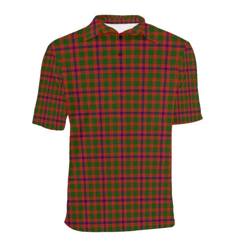 Skene Modern Clan Polo Shirt, Scottish Tartan Skene Modern Clans Polo Shirt